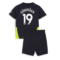 Camisa de time de futebol Manchester City Ilkay Gundogan #19 Replicas 2º Equipamento Infantil 2024-25 Manga Curta (+ Calças curtas)